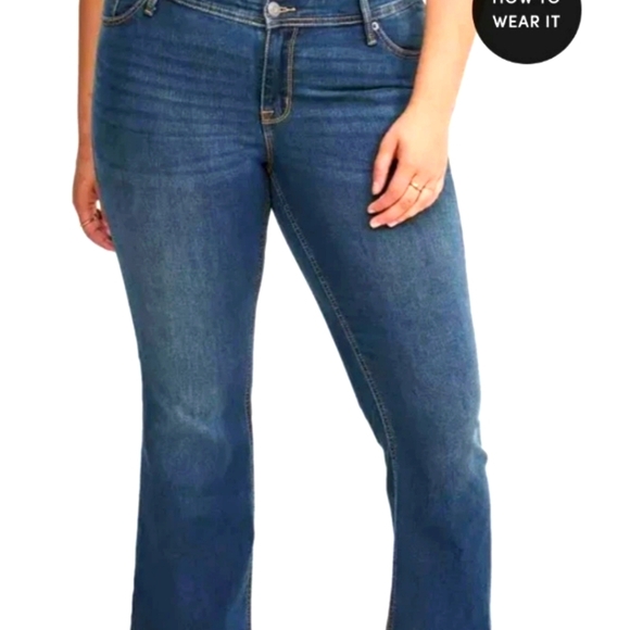 Torrid Slim Cut Boot Jeans Sz 26 - Picture 2 of 9